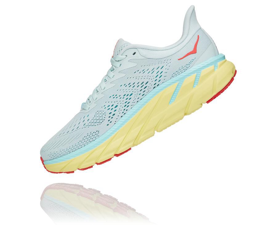 Tenis Hoka One One Mujer Azules - Clifton 7 - BFDW29541